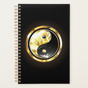 Yin Yang or sur noir
