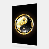 Yin Yang or sur noir (Angle)