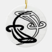yin yang ornament (Voorkant)