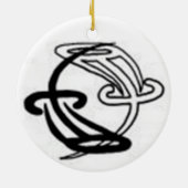 yin yang ornament (Achterkant)
