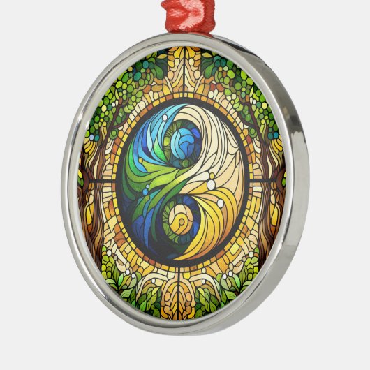 Yin Yang Ornament (Links)
