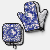 Yin Yang Ovenwant & Pannenlap Set (Voorkant / Achterkant)