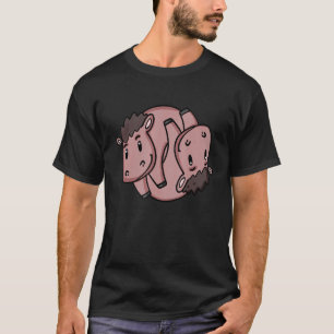 Yin Yang Paard Yoga Paarden 1 T-shirt
