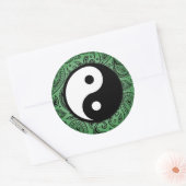 Yin Yang Paisley Sticker (Envelop)