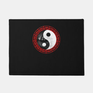 Yin Yang Peaceful Meditation Deurmat