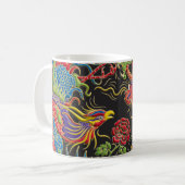 Yin Yang Phoenix et tasse de café de dragon (Devant gauche)