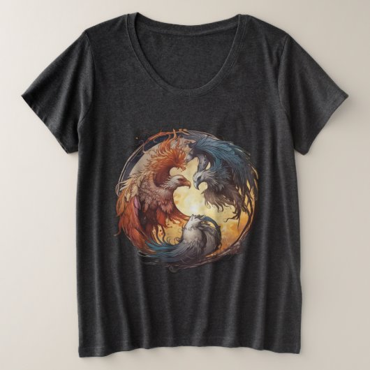 Yin Yang Phoenix - Renaissance par l'équilibre (Design devant)