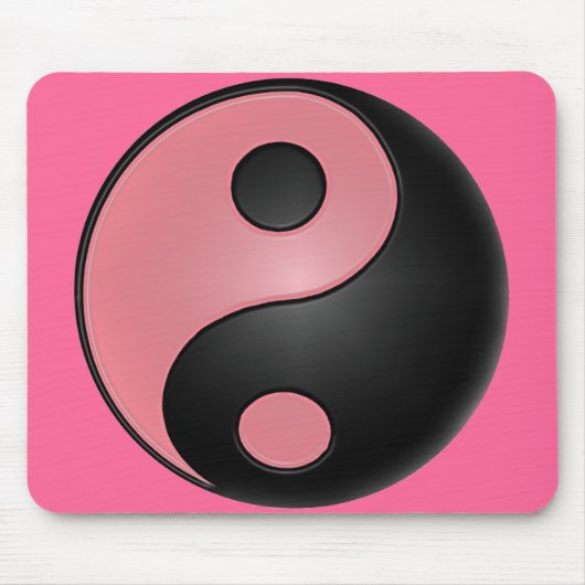 Yin Yang Pink Muismat (Voorkant)