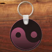 Yin Yang Pink Sleutelhanger (Voorkant)