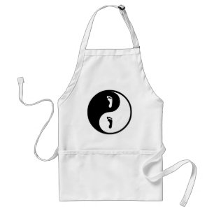 Yin Yang Podiatry Standaard Schort