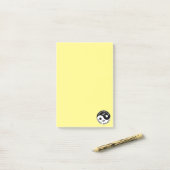 Yin yang post-it® notes (Op bureau)