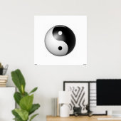 Yin & Yang Poster (Thuiskantoor)