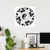 Yin Yang Poster (Thuiskantoor)