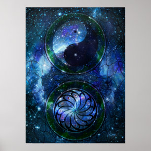 yin yang poster