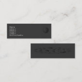 Yin Yang Profile Card Mini Visitekaartje (Voorkant / Achterkant)