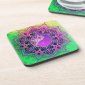 Yin Yang Rainbow Love Cork Dessous de verre (Côté gauche)