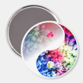 Yin Yang Rainbow Magnet Magneet (Voorkant / Achterkant)