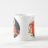 Yin-yang Red Dragon Koffiemok (Center)