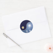 yin yang ronde sticker (Envelop)