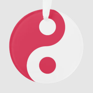 Yin Yang Rouge et Blanc