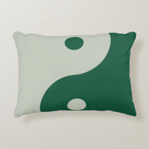 Yin Yang Sage Green Accent Kussen