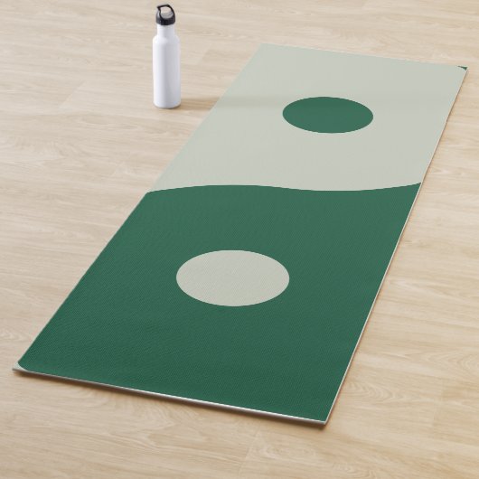 Yin Yang Sage Green Yogamat (In situ)