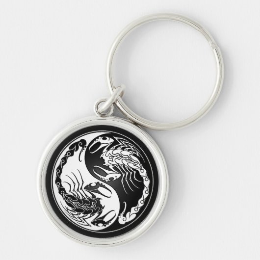 Yin Yang Scorpions Sleutelhanger (Voorkant)