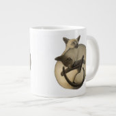 Yin Yang Siamese Cats Jumbo Mug (Devant droit)