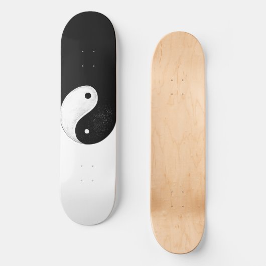 Yin-Yang Skateboard (Voorkant)
