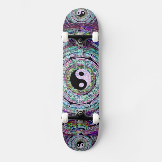 Yin Yang Skateboard (Voorkant)