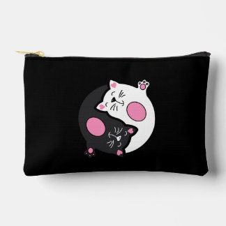 Yin Yang Sleeping Cats In Black And White  Etui
