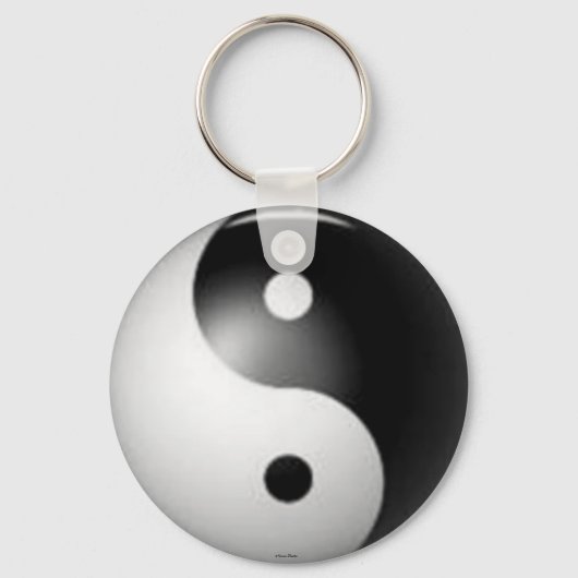 Yin & Yang Sleutelhanger (Voorkant)
