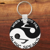 Yin yang sleutelhanger (Voorkant)