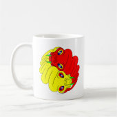 Yin Yang Snakes Koffiemok (Links)