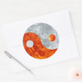 Yin & Yang Spirituele Harmony Sun & Moon Sticker (Envelop)