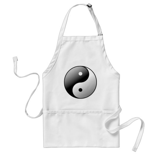 Yin Yang Standaard Schort (Voorkant)