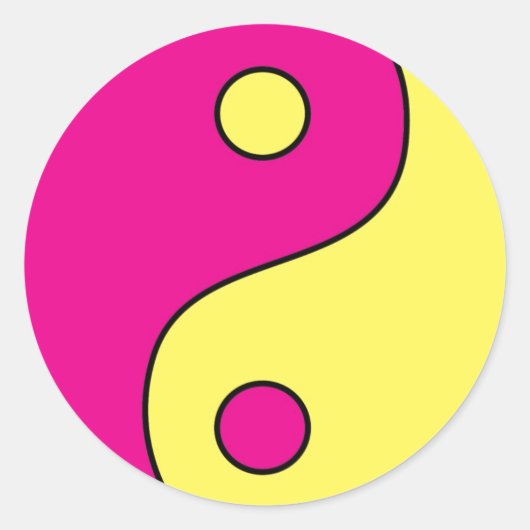 Yin Yang Sticker door SRF (Voorkant)