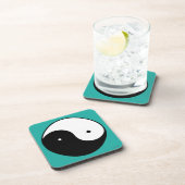Yin Yang Symbol Drankjes Onderzetter (Rechterzijde)