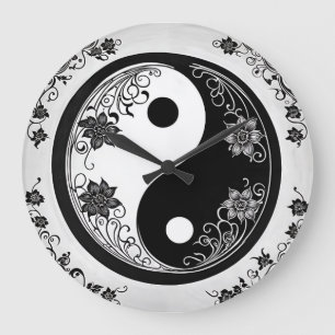 Yin Yang Symbol Grote Klok