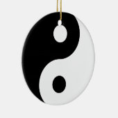 Yin Yang Symbol Keramisch Ornament (Rechts)
