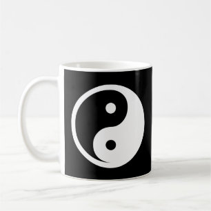 Yin Yang Symbol - massief tattoo ontwerp 2 Koffiemok