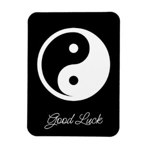 Yin Yang Symbol - massief tattoo ontwerp 2 Magneet