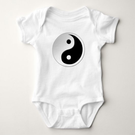 Yin Yang Symbol Romper (Voorkant)