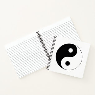 Yin Yang Symbol Spiritueel Notitieboek