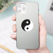 Yin Yang Symbol Sticker (Telefoon)