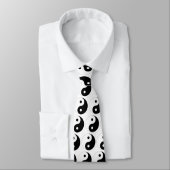 Yin-Yang Symbol Stropdas (Gebonden)