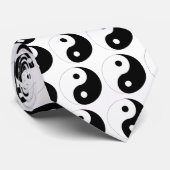 Yin-Yang Symbol Stropdas (Opgerold)