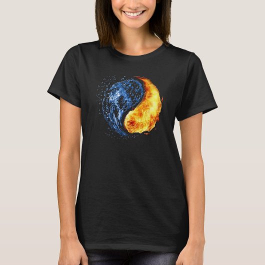Yin Yang Symbol T-shirt (Voorkant)