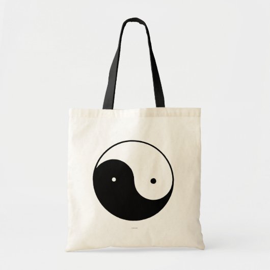 Yin Yang Symbol Tote Bag (Voorkant)