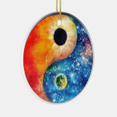 yin-yang-symbool keramisch ornament (Rechts)